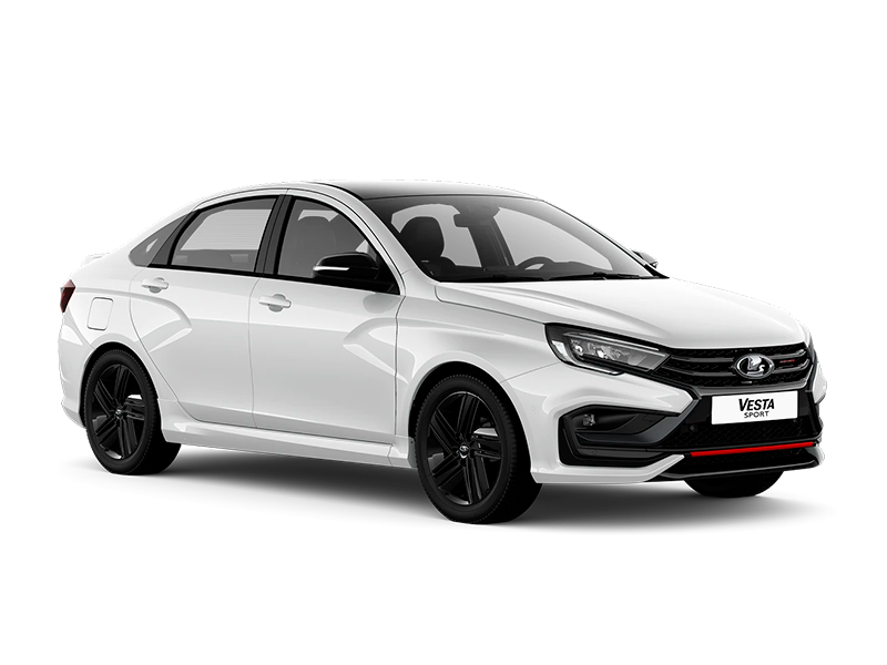Купить Lada Vesta Sport в России - Белый "Ледниковый" (221)