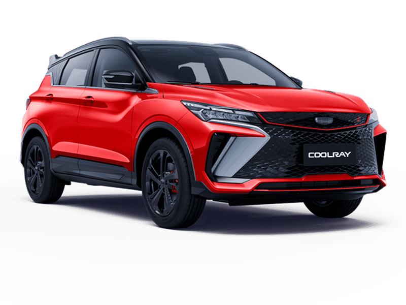 Купить Geely Coolray в Екатеринбурге - Красный