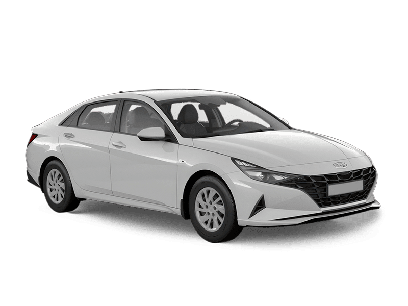 Купить Hyundai Elantra в Екатеринбурге - Белый / Polar White (WAW)